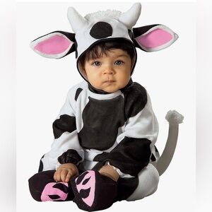 NWT Baby Cow Halloween Costume - size 0-6 mo